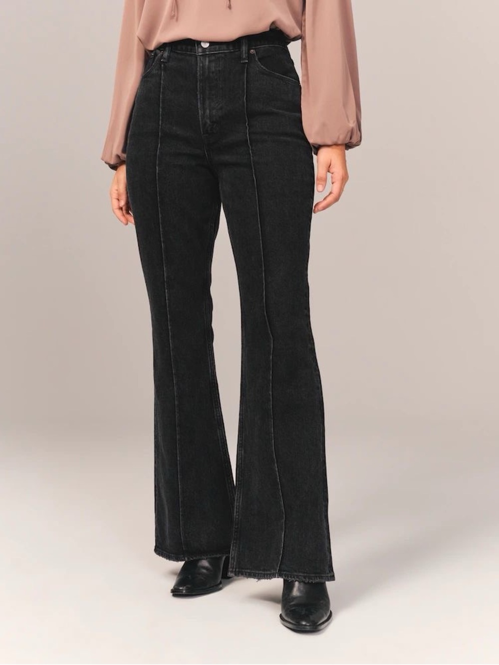 Abercrombie & Fitch High Rise Vintage Flare Jeans Size 27/4